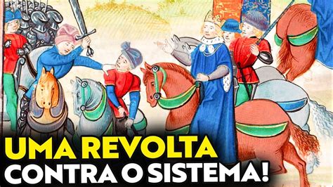 A Rebelião dos Camponeses de 1381; um levante social explosivo contra a opressão feudal e a imposição do imposto sobre a cabeça